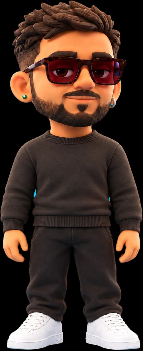 Personaje de Luis de frente